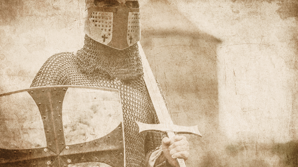 Les chevaliers devaient être facilement identifiable. Ils ont commencé par porter des symboles de marque.